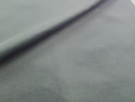 Кушетка Камерон правая Велюр Серый 110095